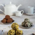 Czekoladowe trufle z pistacjami