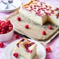 Sernik z malinami - leciutki jak chmurka!