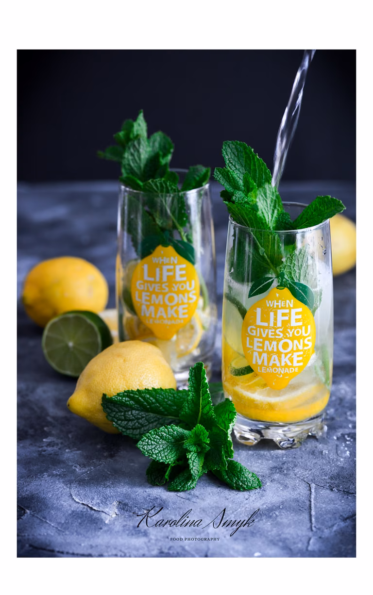 Lemoniada cytrynowa w wersji FIT