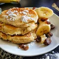 Bananowe racuszki drożdżowe