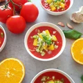 Letnie gazpacho z pomarańczami