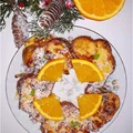 Waniliowa chałka z pomarańczą we francuskim stylu
