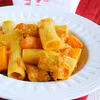 rigatoni z kurczakiem i dynią
