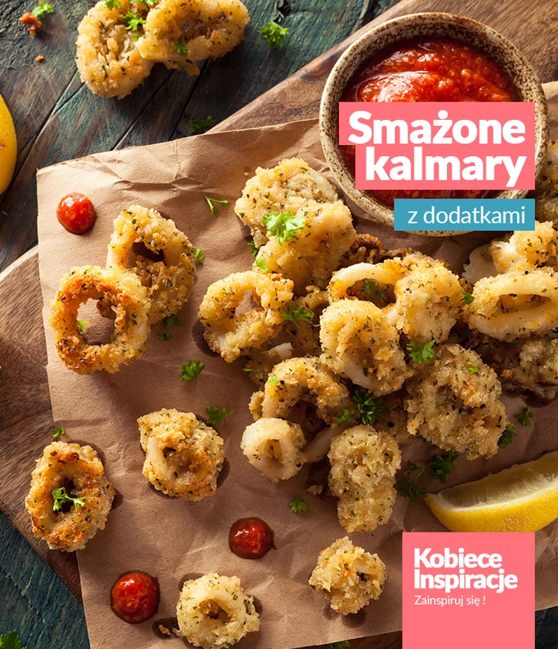 Smażone KALMARY z dodatkami
