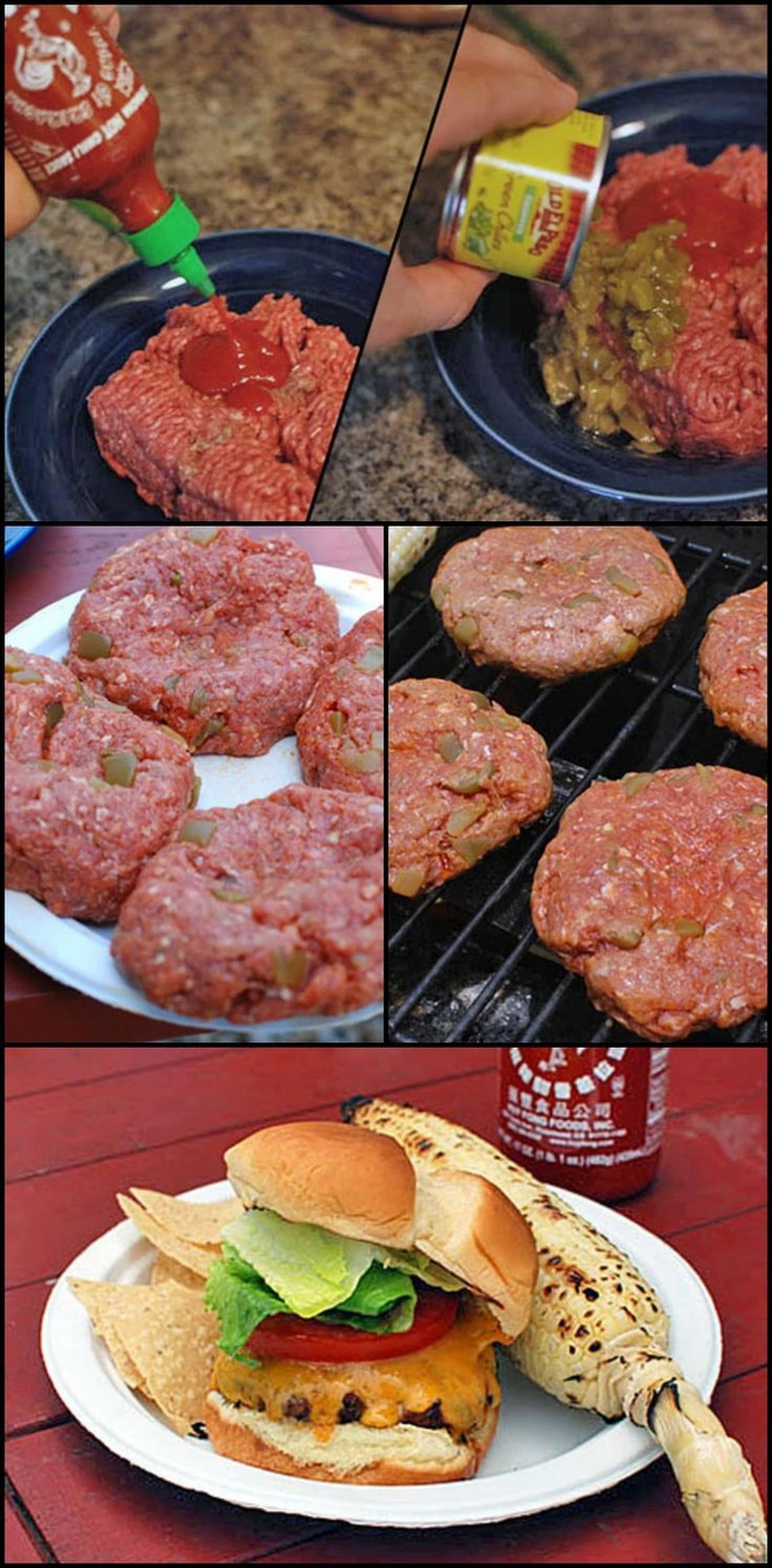 Domowe hamburgery