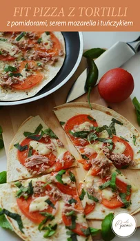 Fit pizza z tortilli