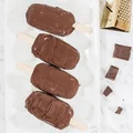 Domowe Lody Straciatella Na Patyku W Czekoladzie
