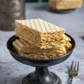 Wafle z kajmakiem - wersja błyskawiczna