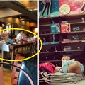 Ta kobieta przewijała dziecko w restauracji przy gościach! Zdjęcie wywołało burzę w internecie
