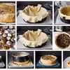 Tarta z serem i pieczarkami