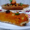 Amerykańskie ciasto dyniowe (American Pumpkin Pie) z pomarańczą i marcepanem.