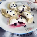 Pierożki z jagodami