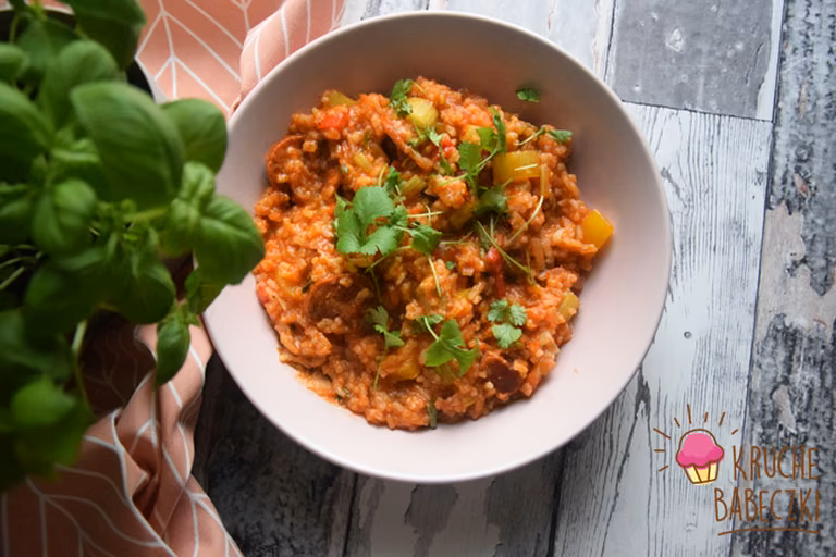 JAMBALAYA Z KURCZAKIEM I CHORIZO