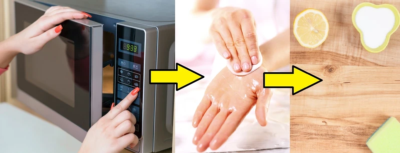 8 NIETYPOWYCH zastosowań mikrofalówki!  Są naprawdę przydatne!