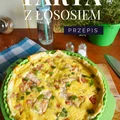 Szybka tarta z łososiem