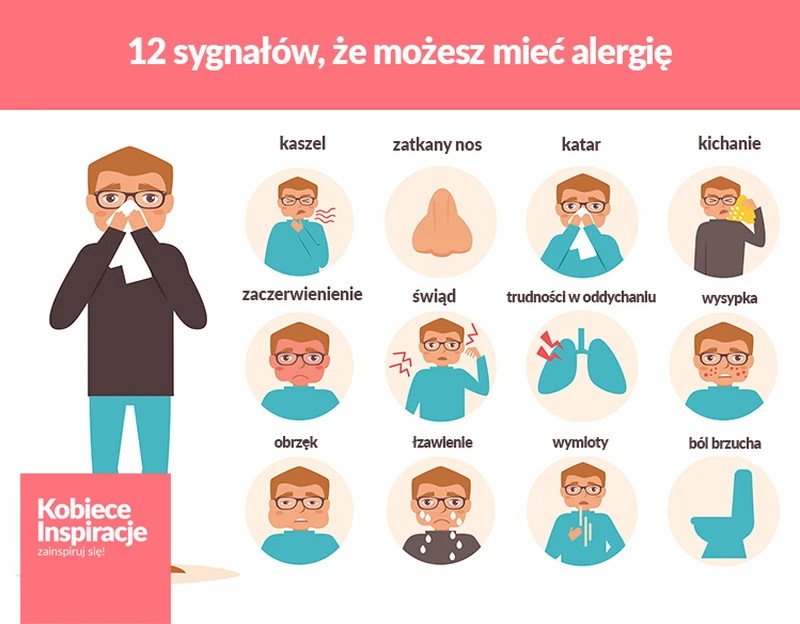 12 sygnałów, że możesz mieć alergię