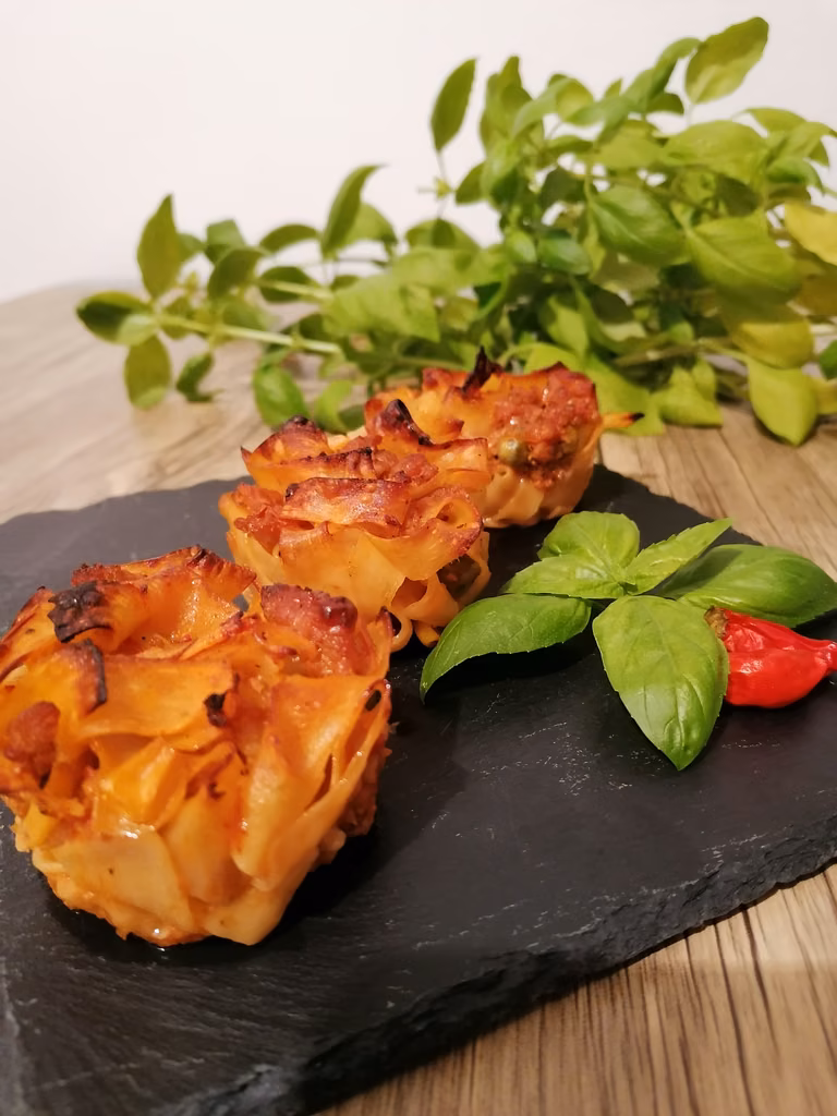 Makaronowe muffinki
