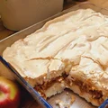 Ryż z jabłkami zapiekany pod bezową pierzynką