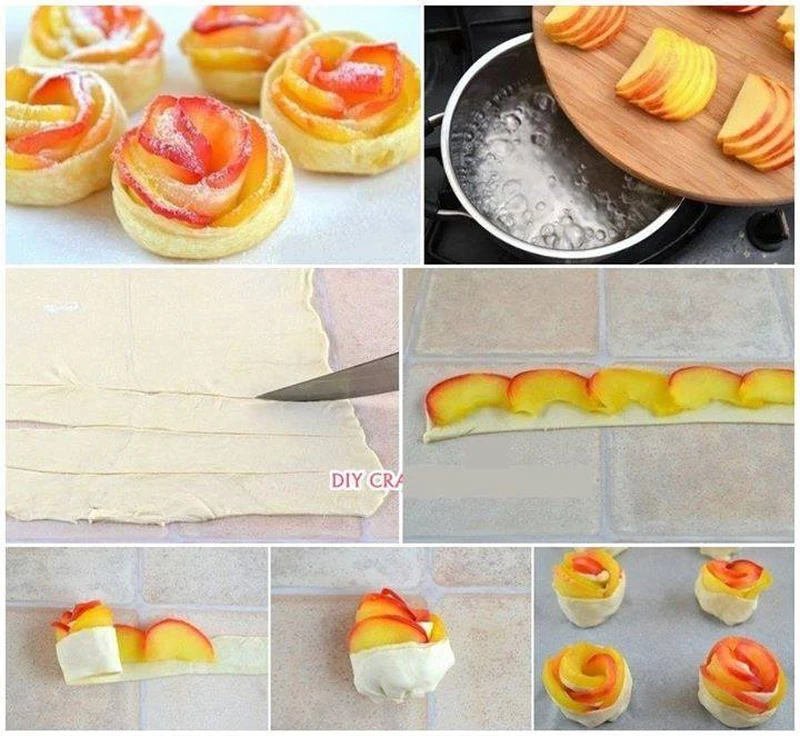 Różyczki- dekoracje na tort