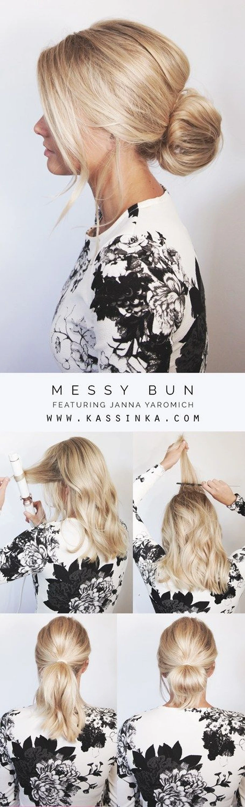 Messy bun ;)