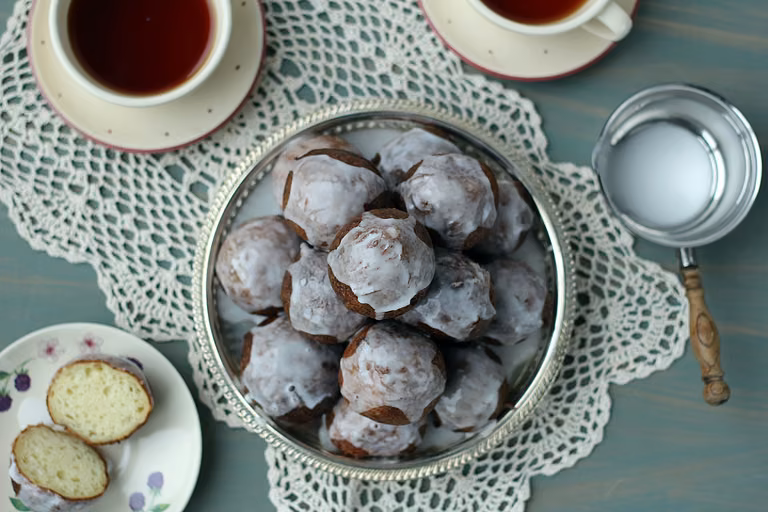 Pączki twarogowe