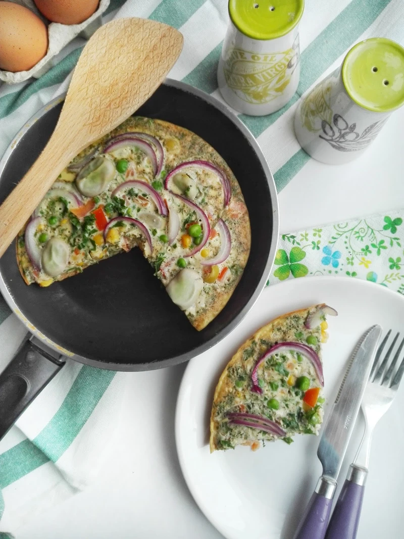 Omlet z warzywami