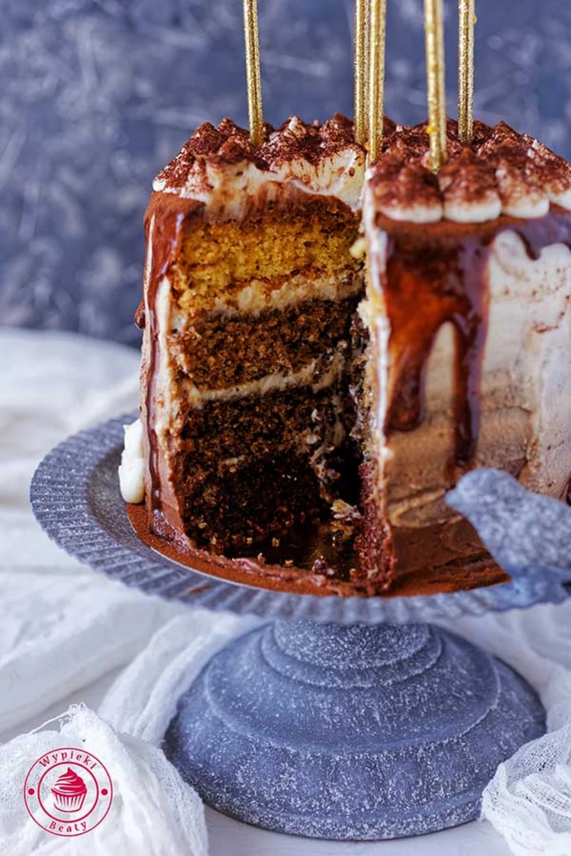 Tort ombre tiramisu