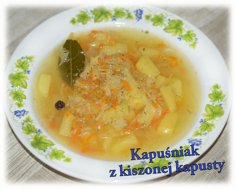 Kapuśniak z kiszonej kapusty