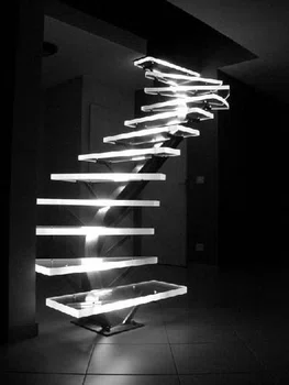 Podświetlane schody ;)