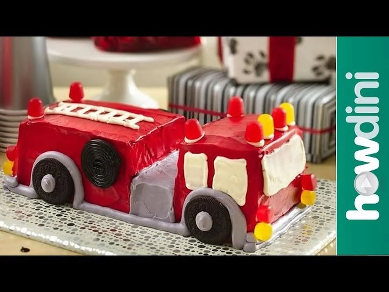 Jak zrobić tort wóz strażycki