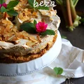 Ciasto rabarbarowe z bezą