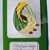 Wielkanocne jajo- iris folding