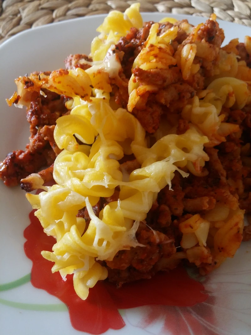 Bezglutenowa zapiekanka makaronowa