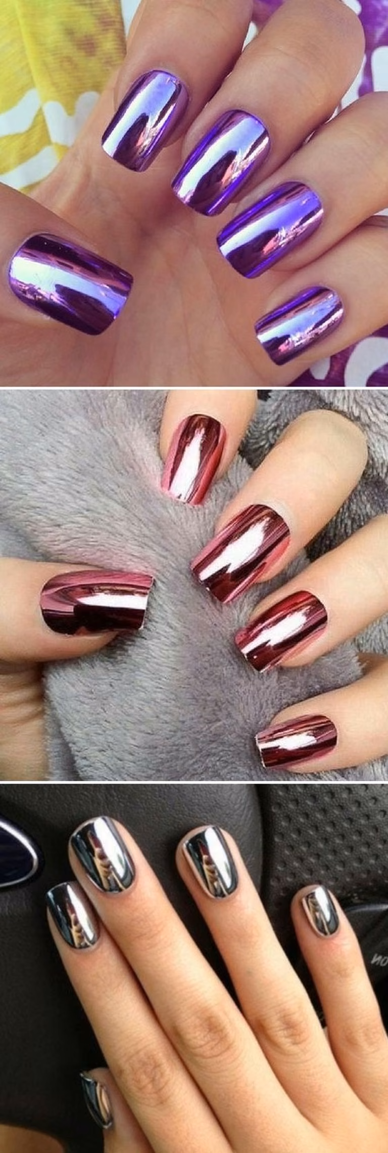 Szklany manicure