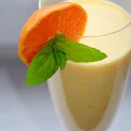 Koktajl - mango, banan, pomarańcza