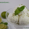 Lody limonkowe z mlekiem kokosowym