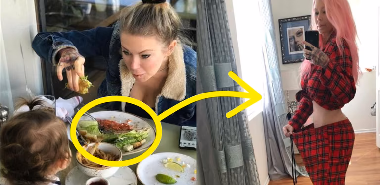 W kilka miesięcy zrzuciła ponad 35 kg! Wszystko dzięki tym zmianom w diecie!