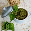 Pesto z pokrzywy i słonecznika