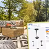 Magiczne światło bez kabla? Tak! Designerska solarna lampa stołowa z Action za 29,99 zł