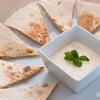 Tortilla z serem i szynką