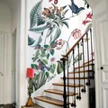 Piękna grafika na klatce schodowej