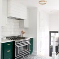 Biało zielona kuchnia