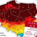 Pół Polski na brązowo! Mapy pokazują duże zagrożenie! Co kryje nowy alert RCB?