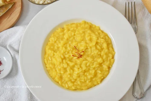 Kremowe risotto z szafranem