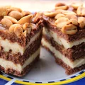 Ciasto snickers - bez pieczenia!