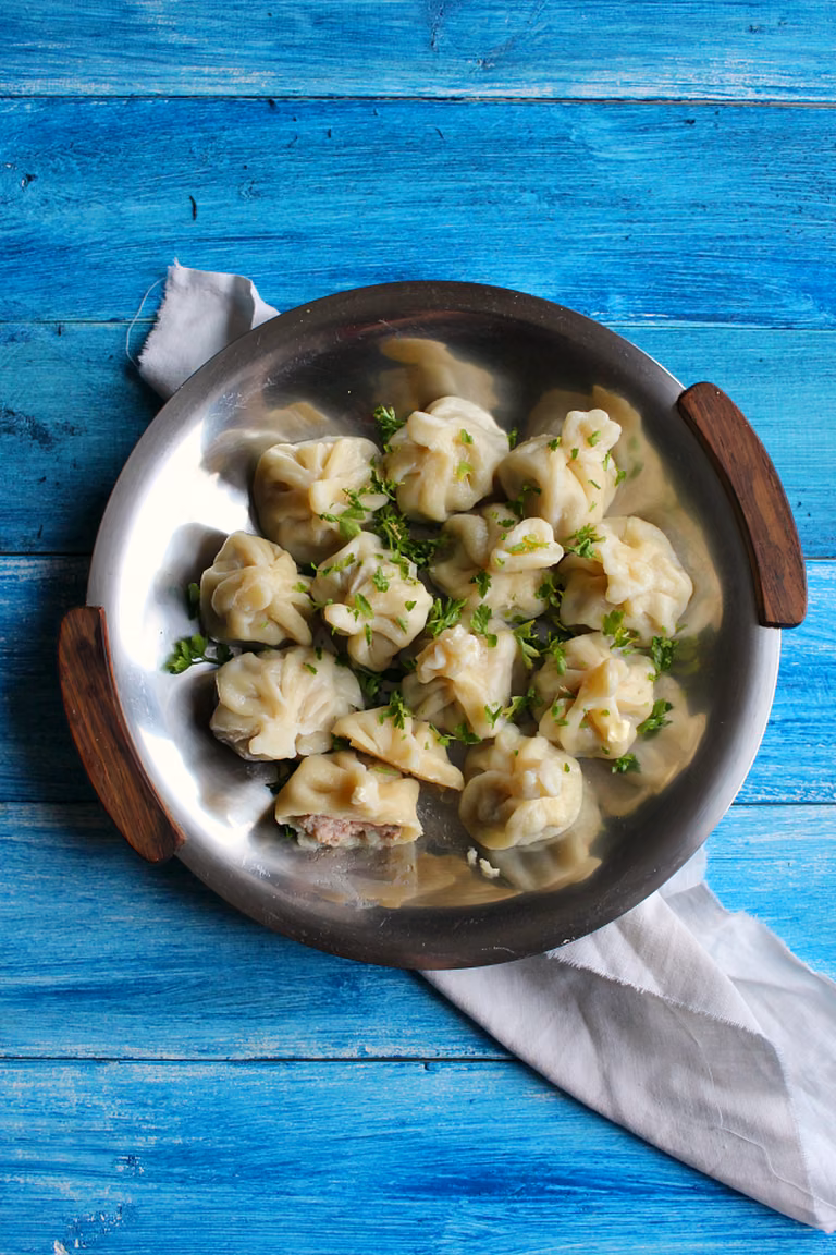 PRZEPIS NA CHINKALI Z MIĘSEM - GRUZIŃSKIE PIEROŻKI