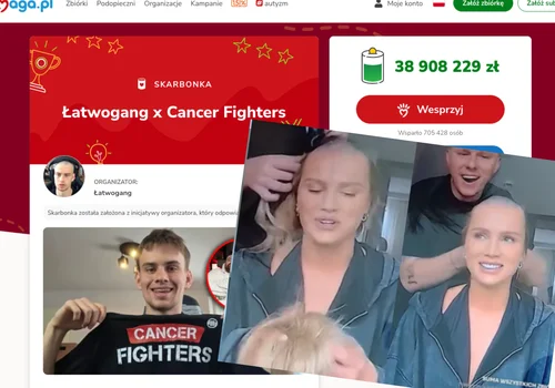 Maffashion bez włosów na żywo – spektakularny gest w trakcie charytatywnego streama!