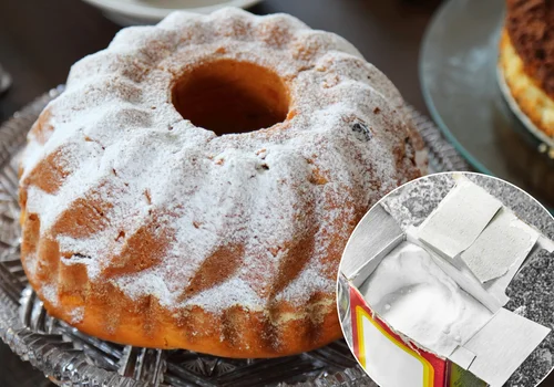 Nie używaj drożdży do babki! Dzięki temu zawsze wyrośnie i będzie puszysta