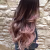 Różowe ombre;)