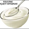 POLECANE jogurty naturalne